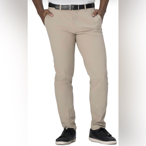 NEW Khaki Chef Works Men's Chino Poly Stretch Pant 42/32 - Picture 1 of 6